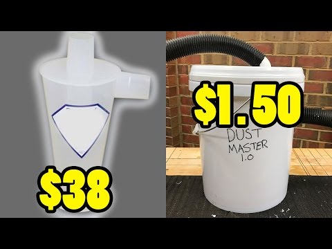 How I Made A Dust Cyclone for Under $2
