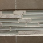 crooked uneven accent tile