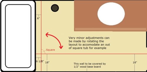 diagram of rotating lines