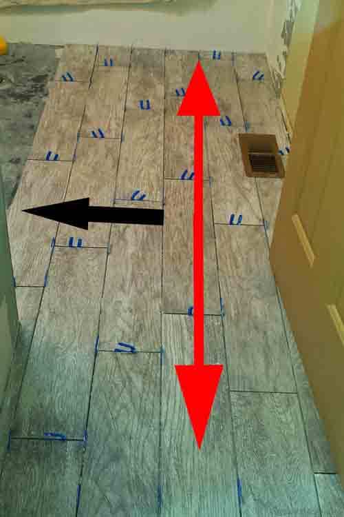 More tips for installing wood look tile flooring | DIYTileGuy