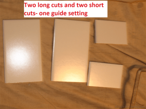 4 cut ceramic subway tiles