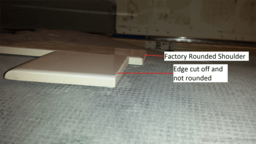cut edge vs factory edge