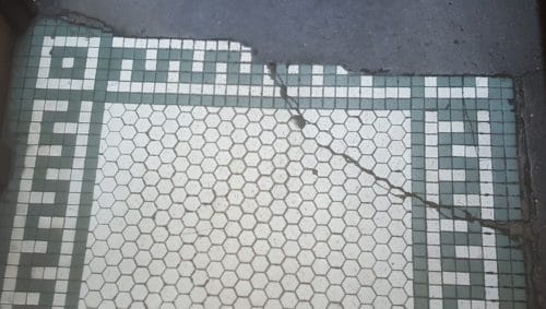 Prevent Ed Tile Floors, Decoupling Mat Floor Tiling