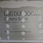 Durock cement board waterproof