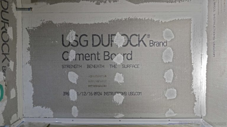 Is Hardibacker and Durock Cement Board waterproof? | DIYTileGuy