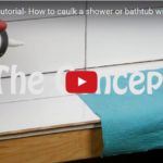 silicone caulk tutorial video