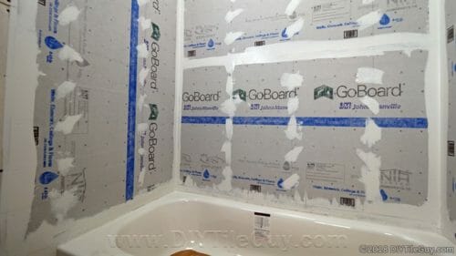 To Install Goboard Tile Backer Board, Tile Board Shower