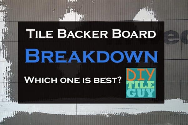 tile backer board comparison