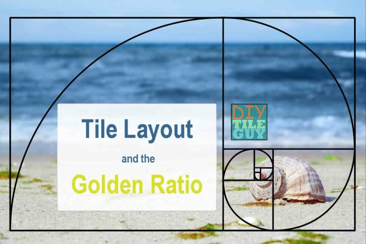 tile layout using golden ratio