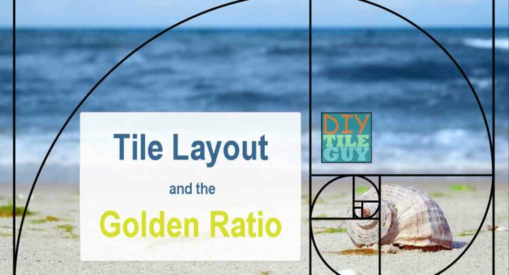 tile layout using golden ratio