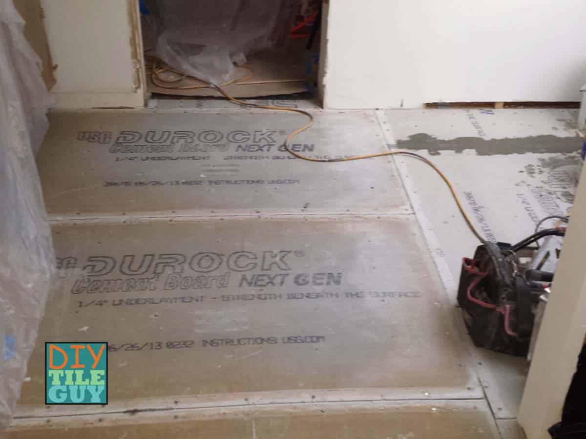 Tile Underlayment The Complete Guide for Beginners DIYTileGuy