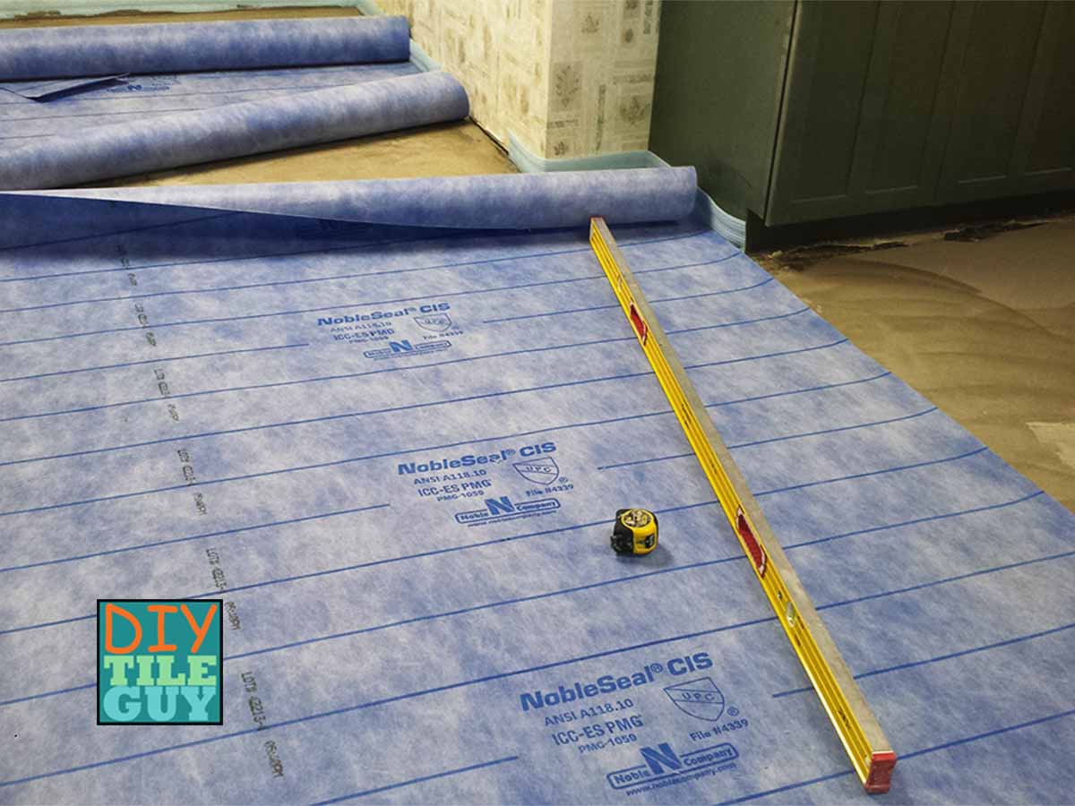 Tile Underlayment The Complete Guide for Beginners DIYTileGuy