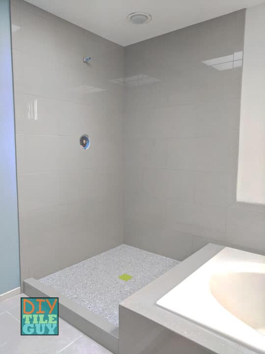 shower tiles horizontal