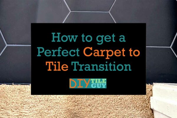 carpet to tile transition feature