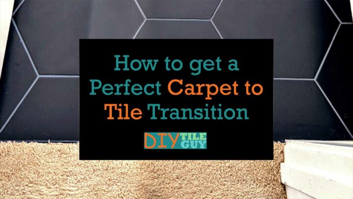 carpet to tile transition feature