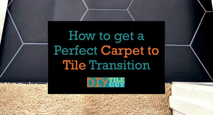 carpet to tile transition feature