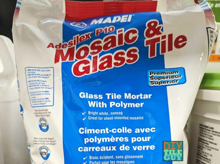 Mapei Adesilex P10 Mosaic and Glass Tile Mortar