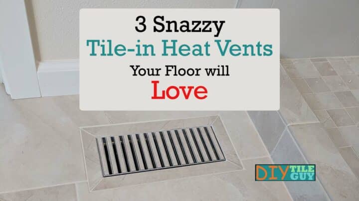 tile-in heat vents