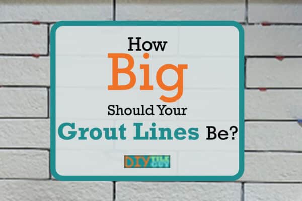 grout line spacing