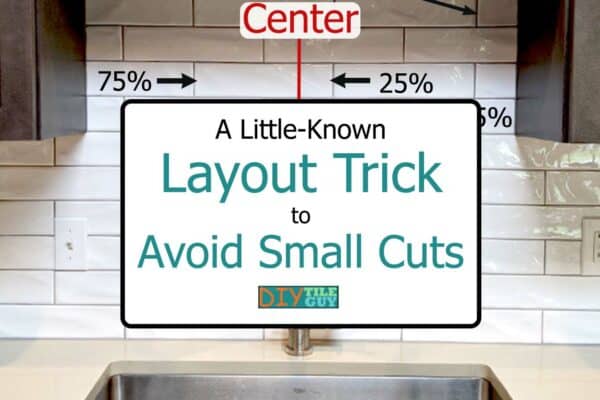 quartering tile layout feature