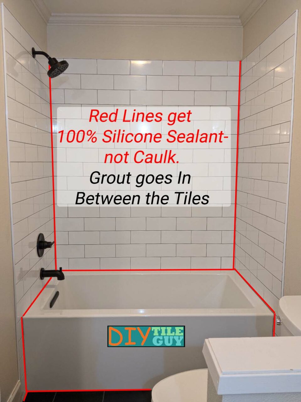 caulk vs silicone. Where to caulk