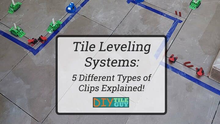 Leveling clips for tile