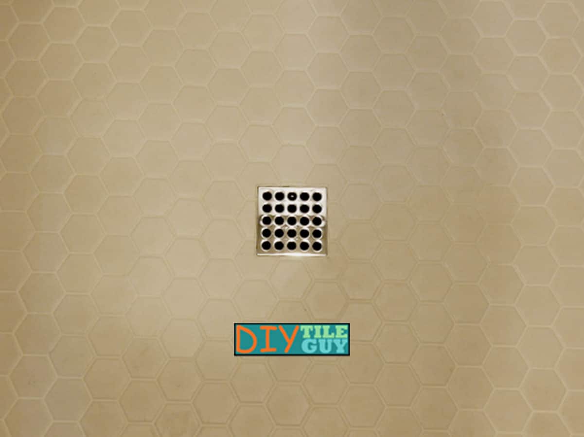 ebbe PRO square traditional shower drain cover in chrome finish